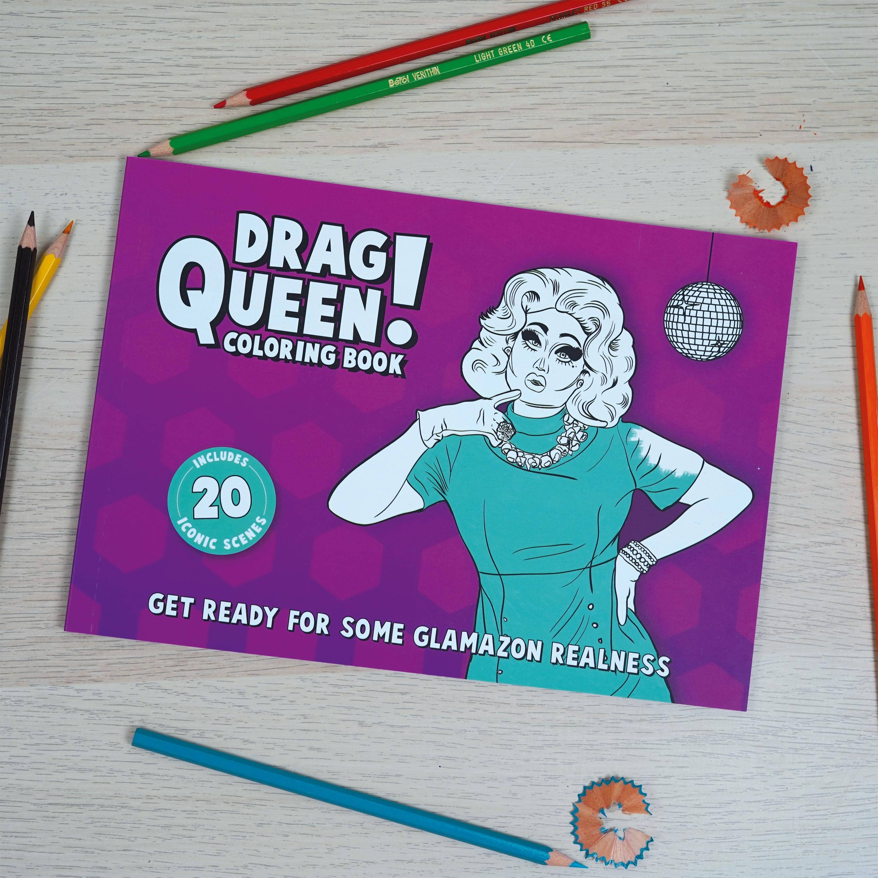 Livre de coloriage Drag Queen